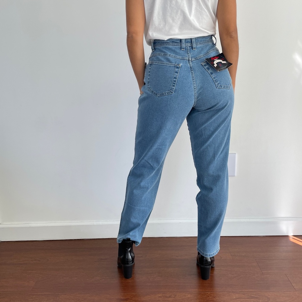 NWT Vintage Billblass high waist STRETCH mom jeans 27 waist - Picture 8 of 8